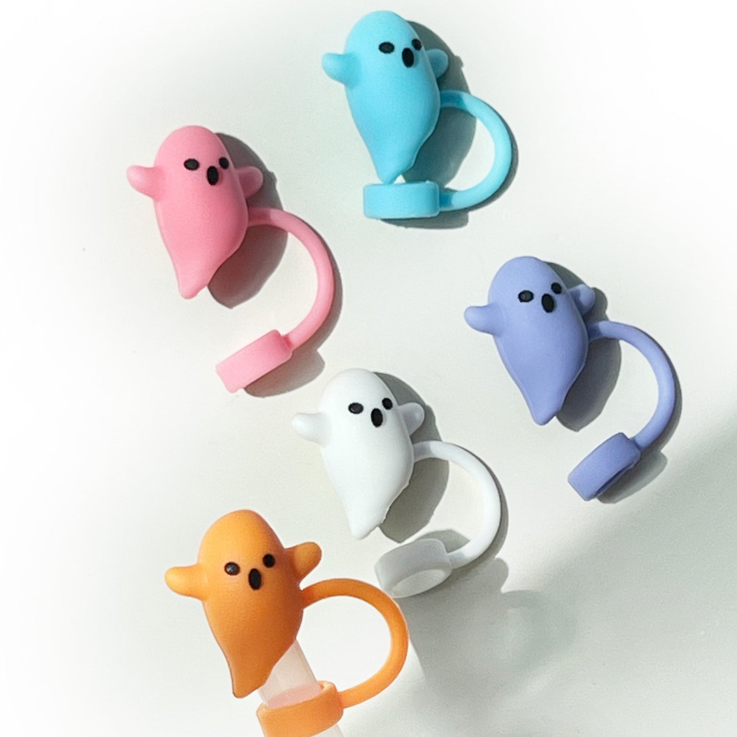 tumbler ghost straw topper