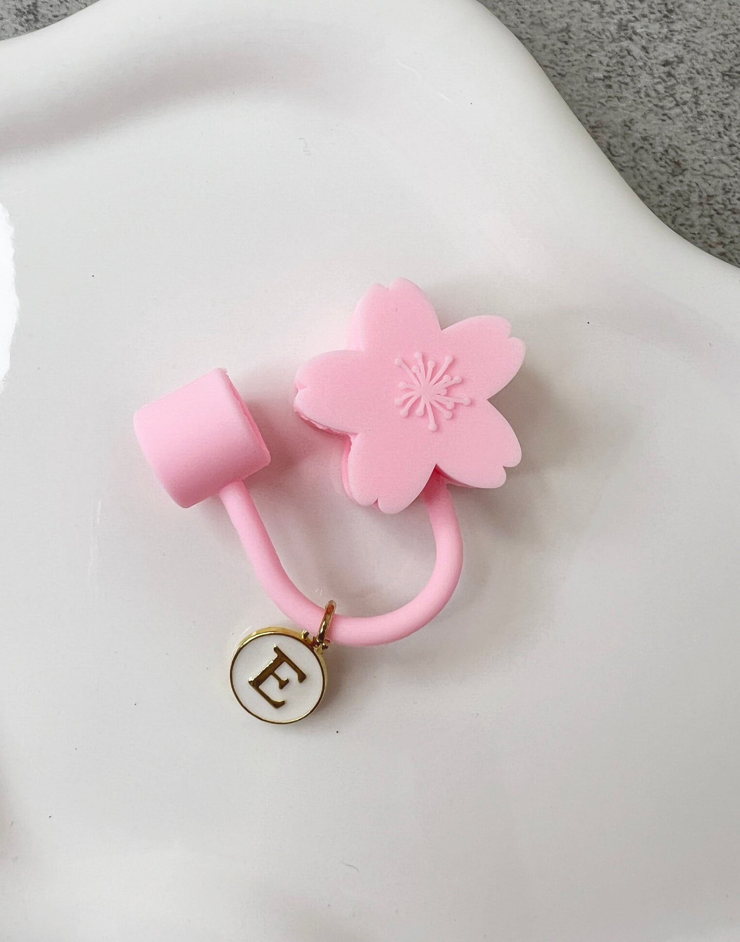 stanley straw cover flower