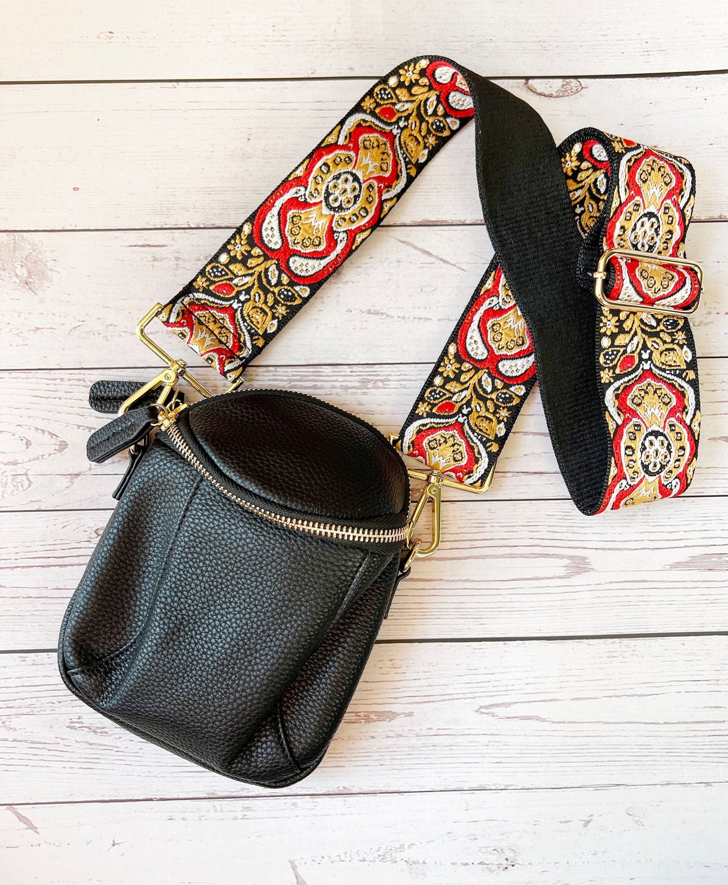 Women’s Vegan Leather Crossbody Bag