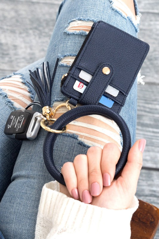 lululemon keychain wallet