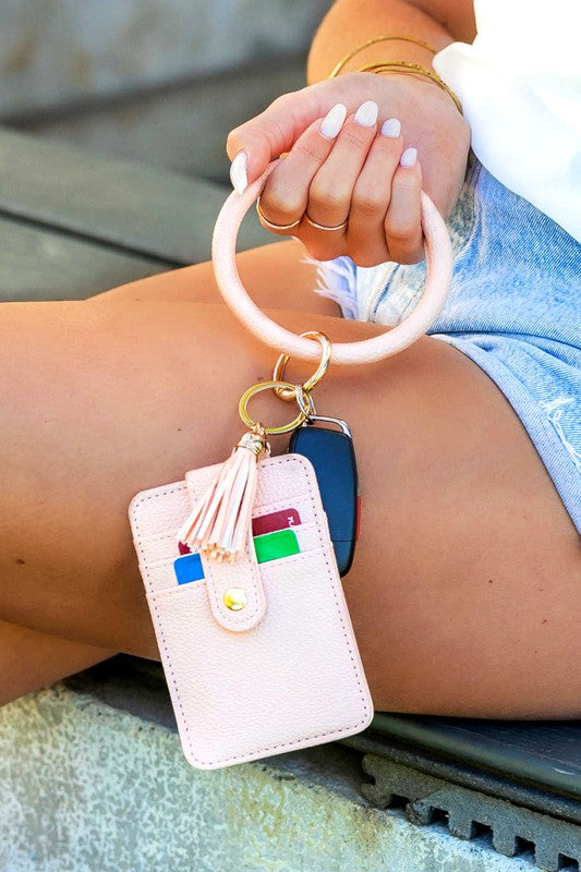lululemon keychain wallet