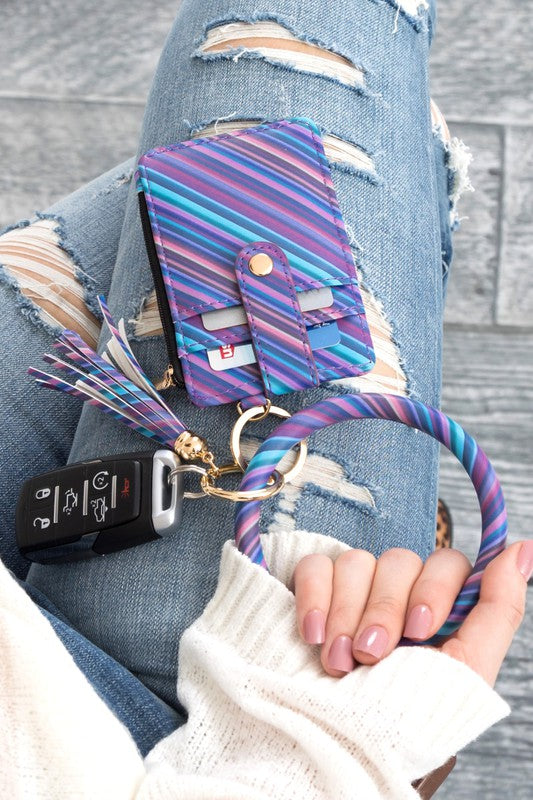 lululemon keychain wallet