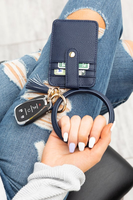 lululemon keychain wallet