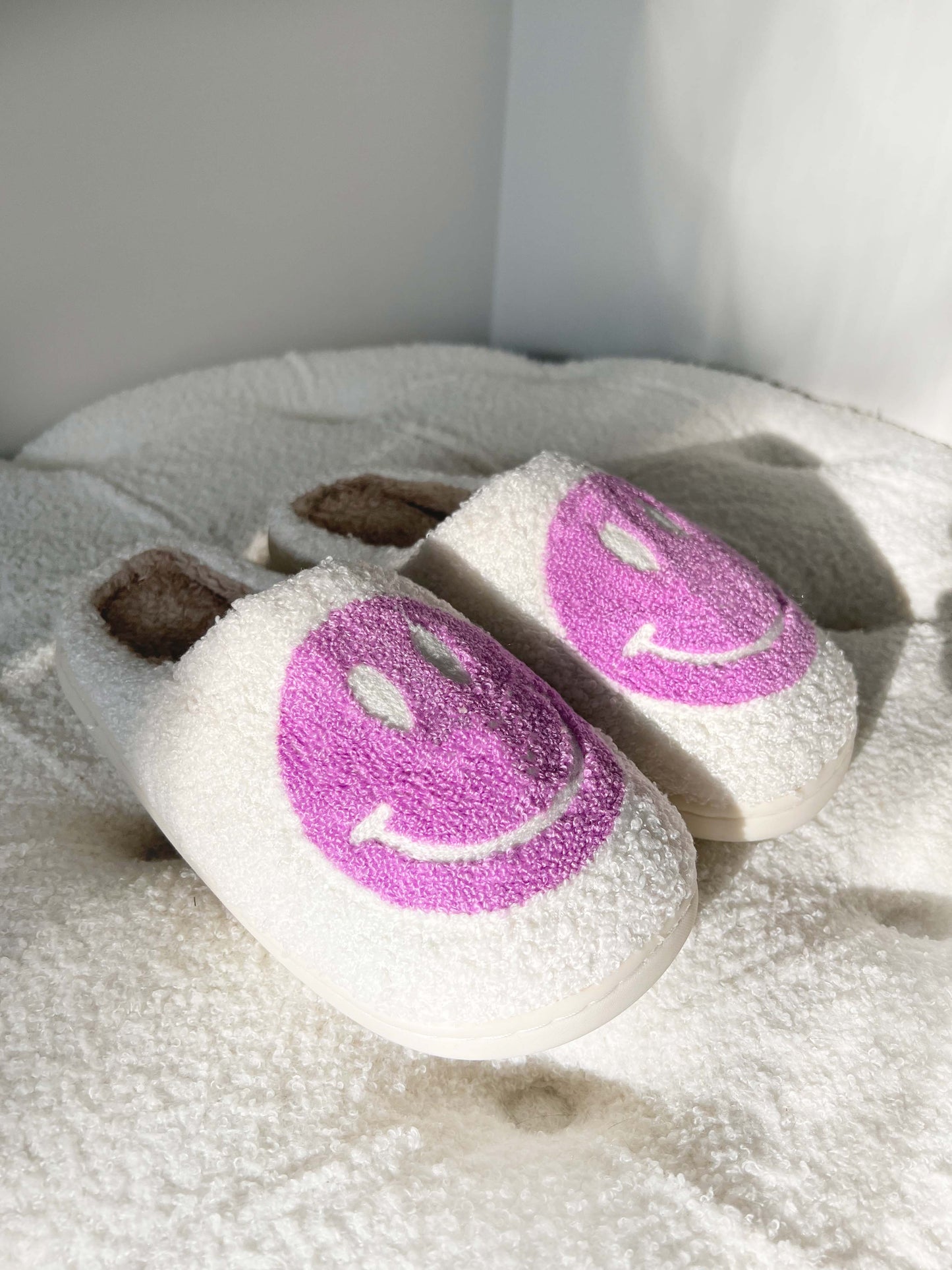 Smiley Face Slippers
