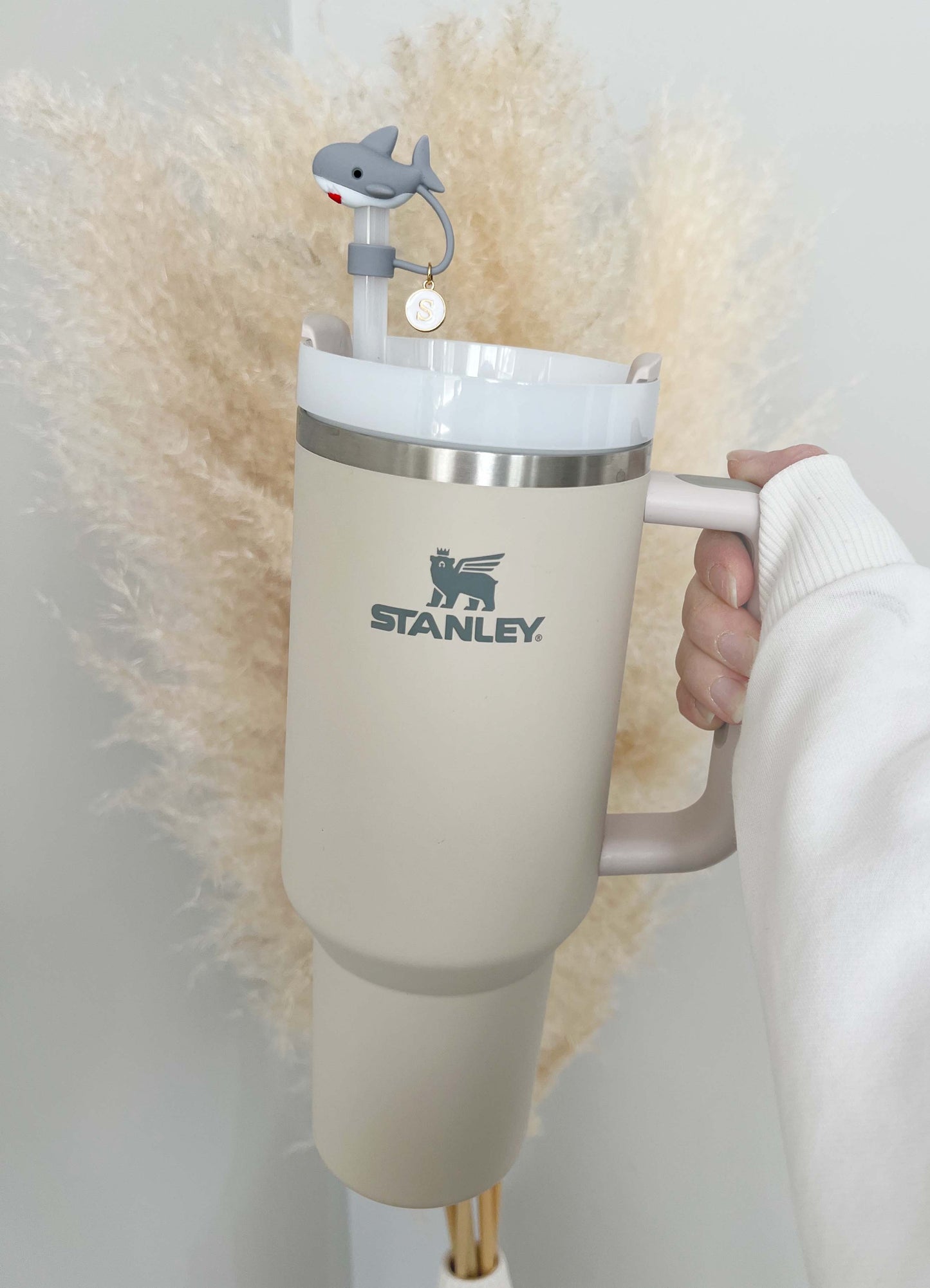 Stanley Straw Cap Sea Animals - Shark - straw cover