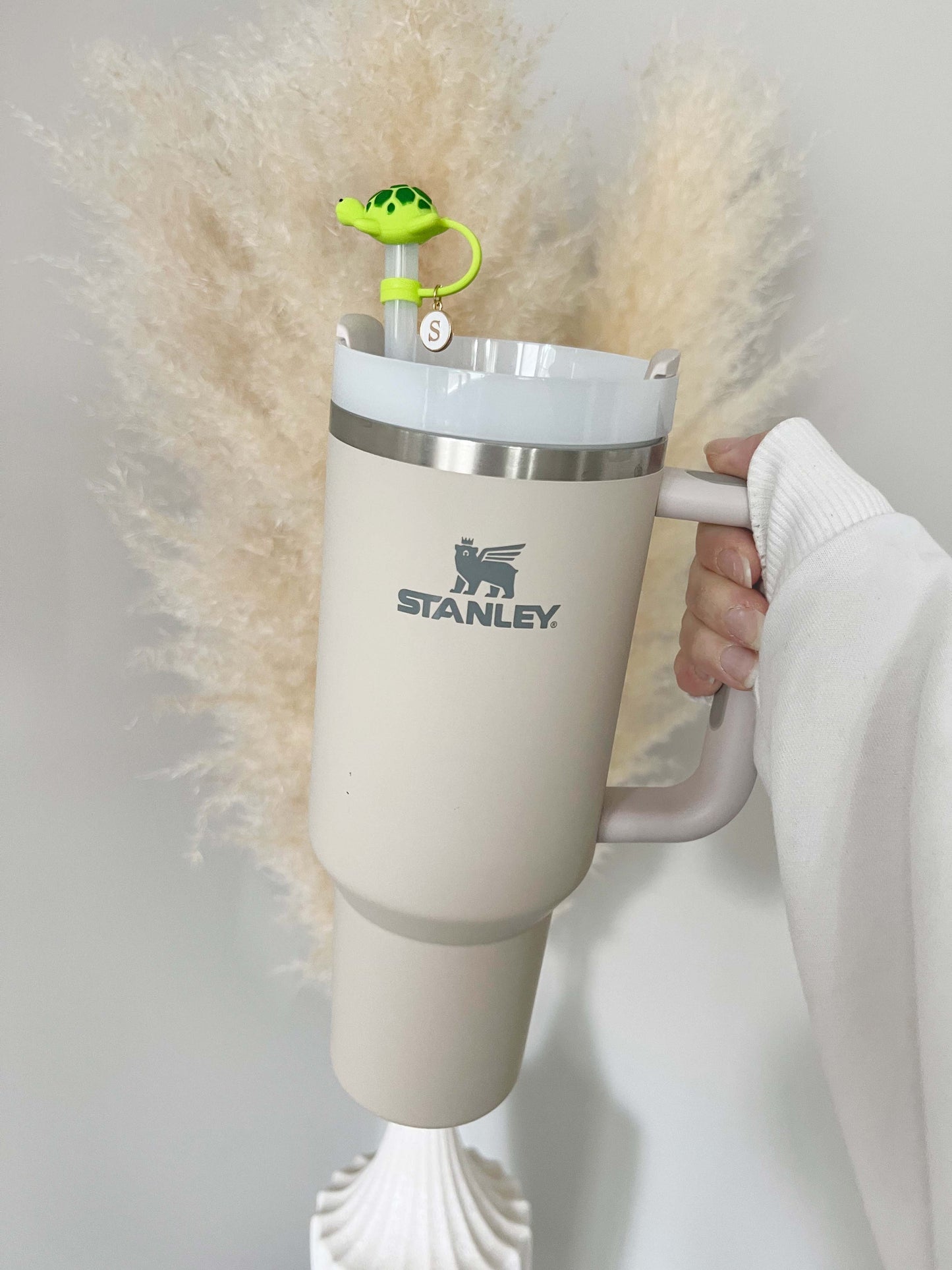 Stanley Straw Cap Sea Animals - Turtle - straw cover