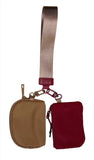 Dual Pouch Wristlet