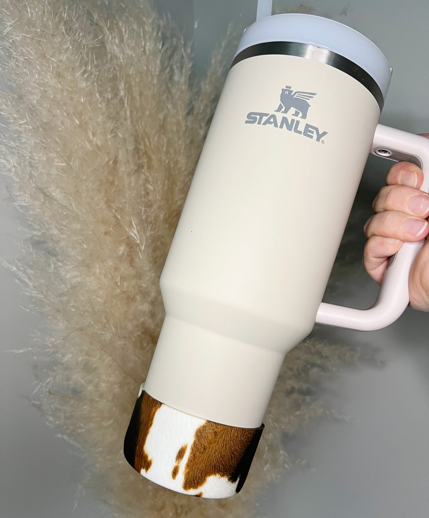 cow print stanley boot