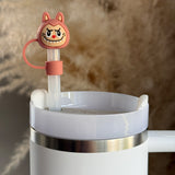 Labubu Straw Topper