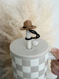 Straw Cover Cowboy Hat