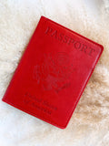 Leather Passport Holder