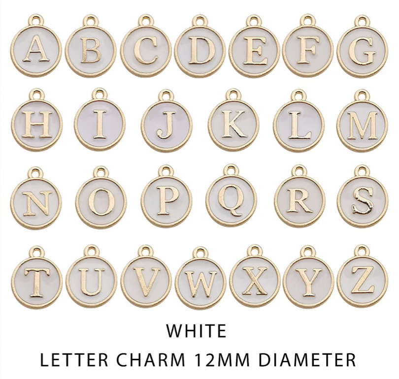 Letter Charms - Keychain