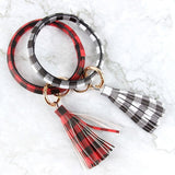 Plaid Keyring