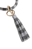 Plaid Keyring