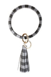 Plaid Keyring