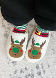 Reindeer Slippers Green - Slippers