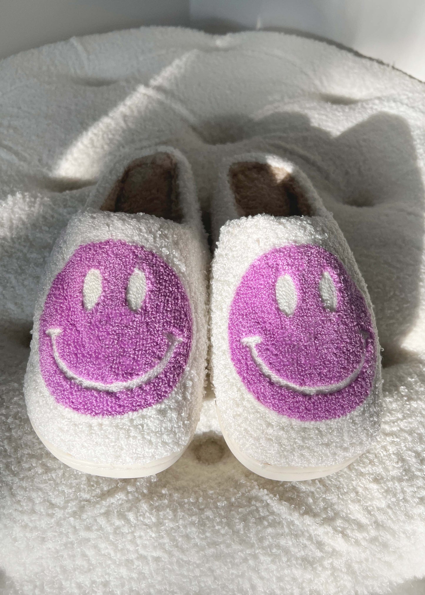 Smiley Face Slippers