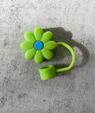 Stanley Straw Cap Flower - Green - straw cover