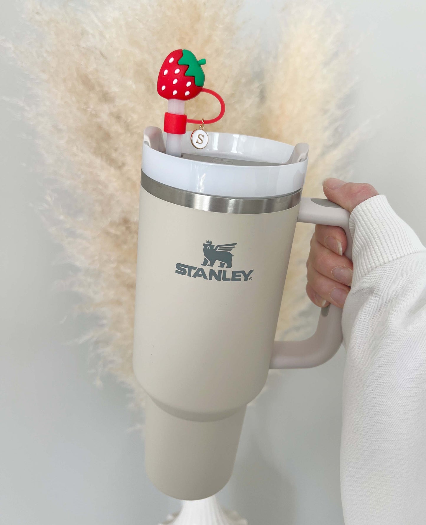 Stanley Straw Toppers - Red Strawberry - straw cover